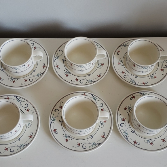 Set of 6 MIKASA Intaglio Annette Malaysia